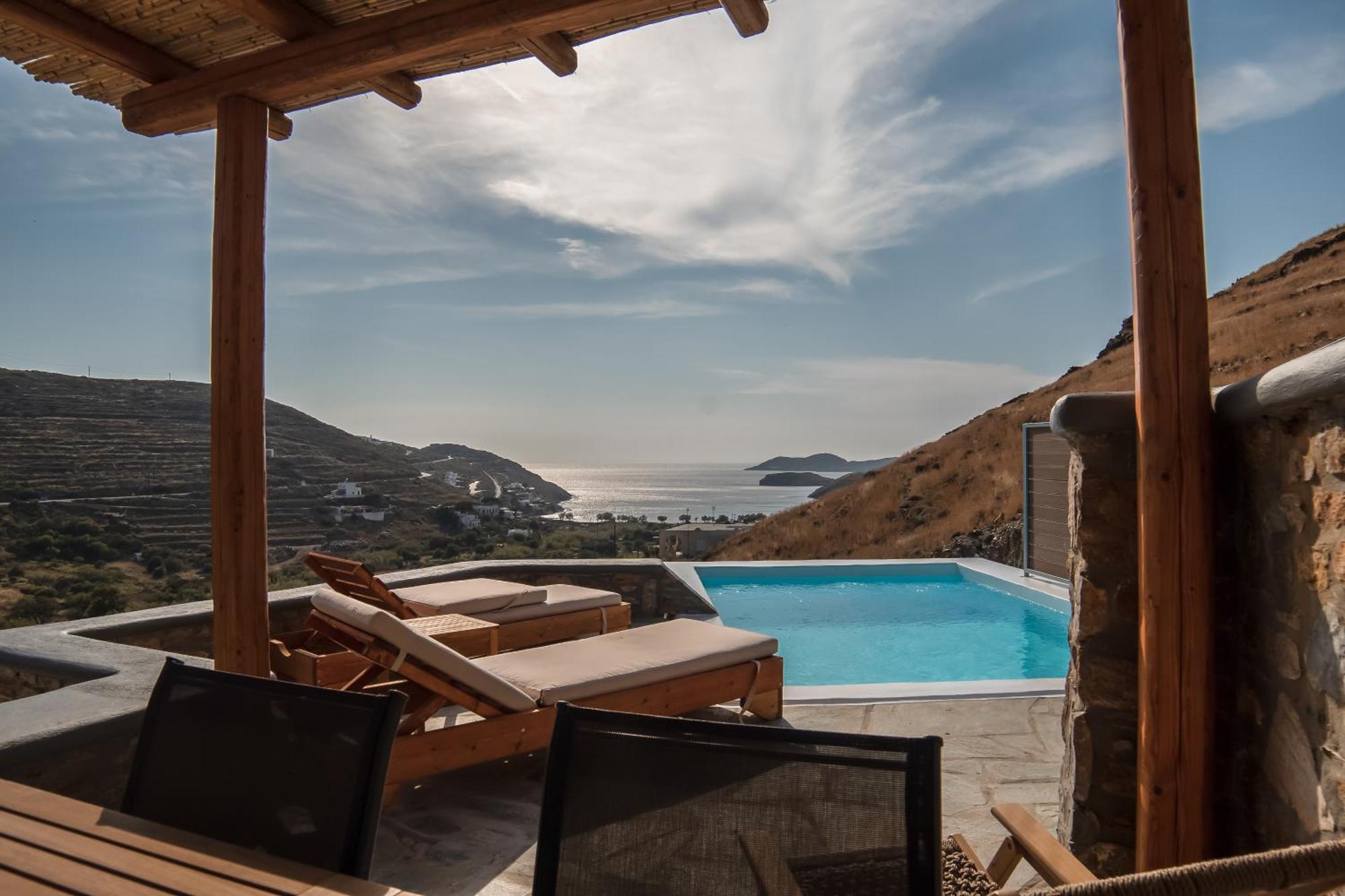 Epithea Suites Kythnos 4 Με Ιδιωτική Πισίνα エクステリア 写真