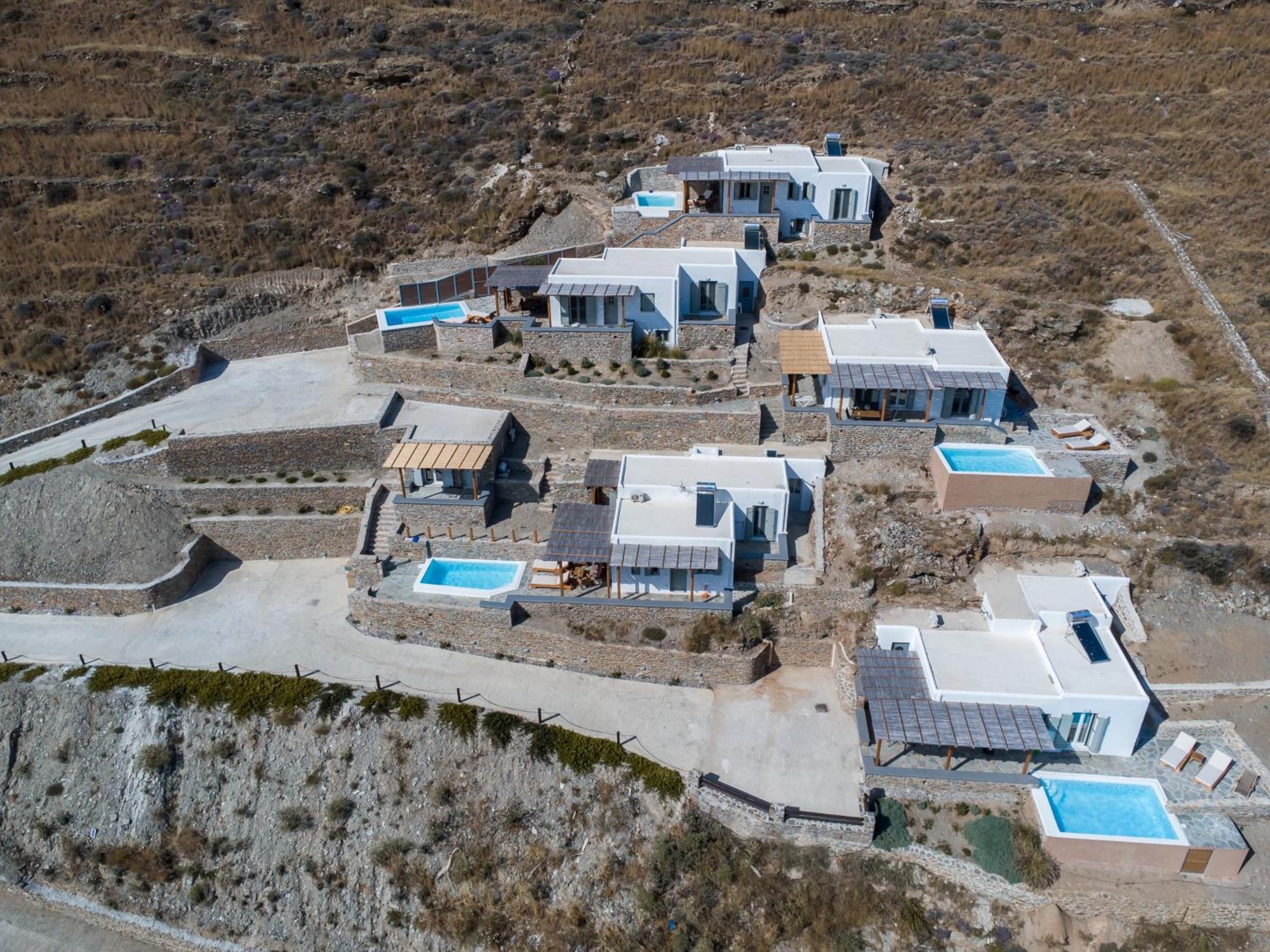 Epithea Suites Kythnos 4 Με Ιδιωτική Πισίνα エクステリア 写真