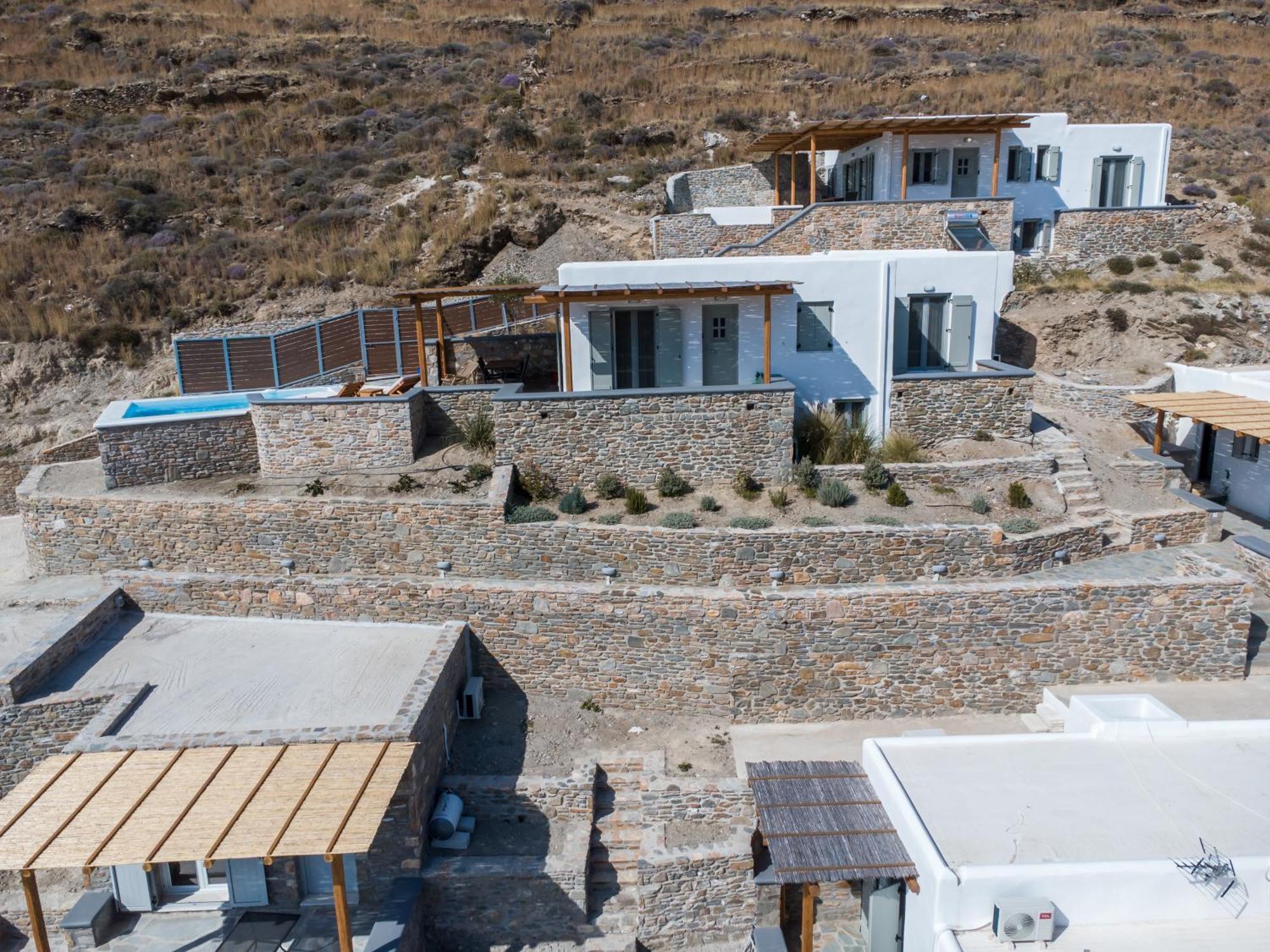 Epithea Suites Kythnos 4 Με Ιδιωτική Πισίνα エクステリア 写真